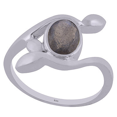 Labradorite 925 Sterling Silver Ring - R1002016-23