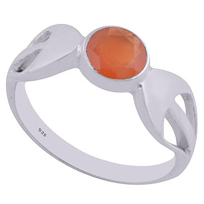 Carnelian 925 Sterling Silver Ring - R1002050-24