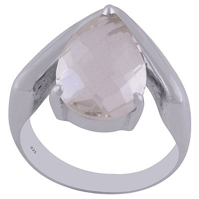 Crystal 925 Sterling Silver Ring - R1002056-44