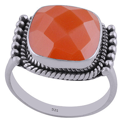 Carnelian 925 Sterling Silver Ring - R1002069-13