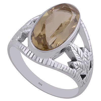 Lemon Topaz 925 Sterling Silver Ring - R1002089-4