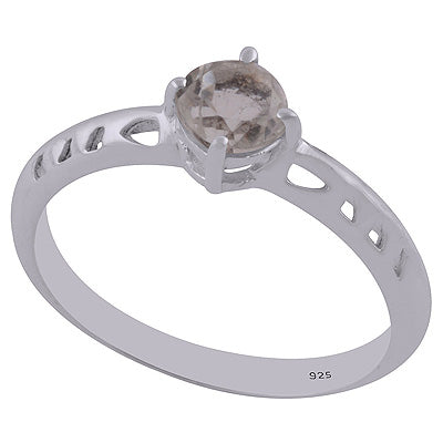 Green Amethyst 925 Sterling Silver Ring - R1002115-19
