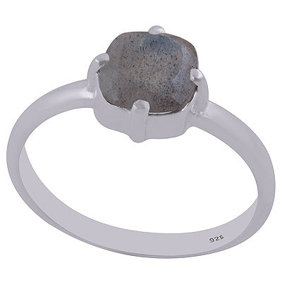 Labradorite 925 Sterling Silver Ring - R1002117-18
