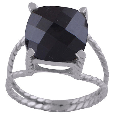 Black Onyx 925 Sterling Silver Ring - R1002136-32