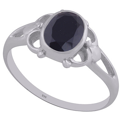 Black Onyx 925 Sterling Silver Ring - R1002139-27