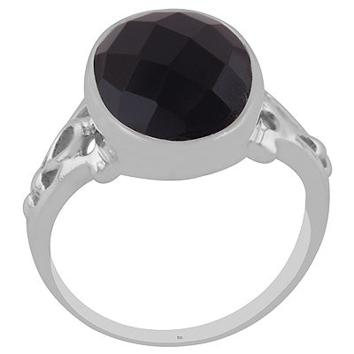 Black Onyx 925 Sterling Silver Ring - R1002141-32