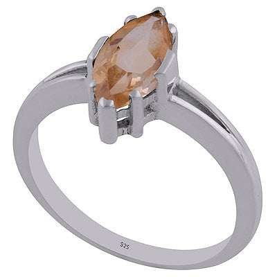 Citrine 925 Sterling Silver Ring - R1002147-9