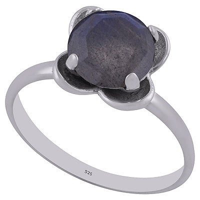 Labradorite 925 Sterling Silver Ring - R1002220-5