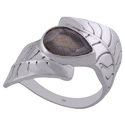Labradorite 925 Sterling Silver Ring - R1002224-6
