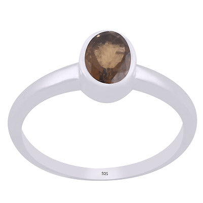 Gorgeous Handcrafted Work Around Tourmaline Oval Shape 925 Sterling Solid Silver Ring - R1002413-10