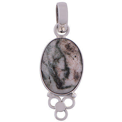 Agate 925 Sterling Silver Pendant - R100270-8