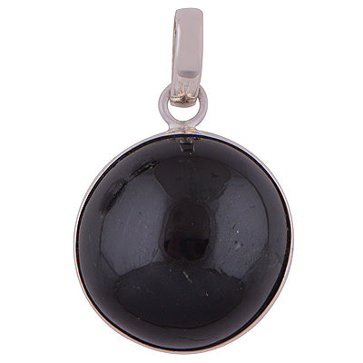 Black Star 925 Sterling Silver Pendant - R100313-4
