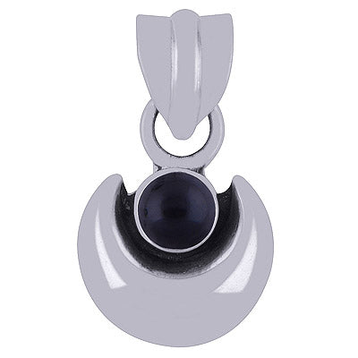 Black Onyx 925 Sterling Silver Pendant - R100591-46