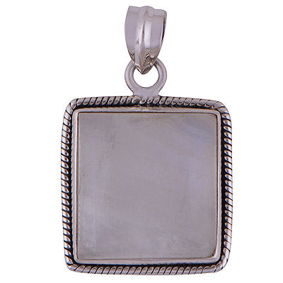 Rainbow Moonstone 925 Sterling Silver Pendant - R100611-161