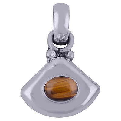 Tiger's Eye 925 Sterling Silver Pendant - R100630-58