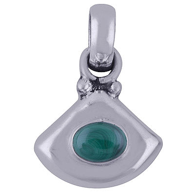 Malachite 925 Sterling Silver Pendant - R100630-65
