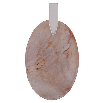 Gorgeous Nature's Gemstone Agate Oval Shape 925 Sterling Solid Silver Pendant - R100651-43