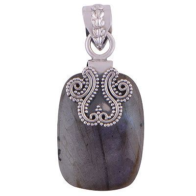 Labradorite 925 Sterling Silver Pendant - R100742-19