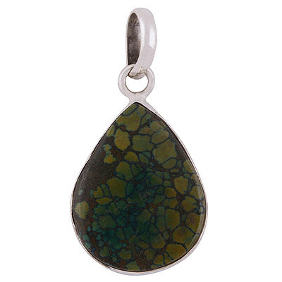 Turquoise 925 Sterling Silver Pendant - R101148-69