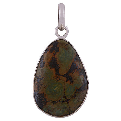 Turquoise 925 Sterling Silver Pendant - R101148-71