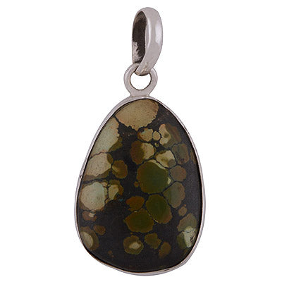 Turquoise 925 Sterling Silver Pendant - R101148-74