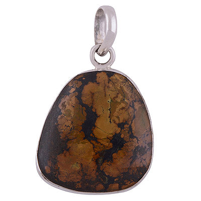 Turquoise 925 Sterling Silver Pendant - R101148-79