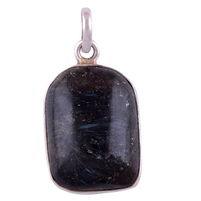 Nuummite 925 Sterling Silver Pendant - R101169-14