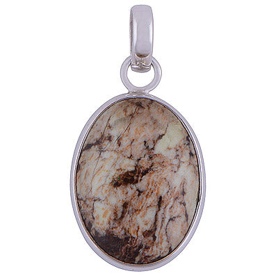 Lemon Chrysoprase 925 Sterling Silver Pendant - R101184-45