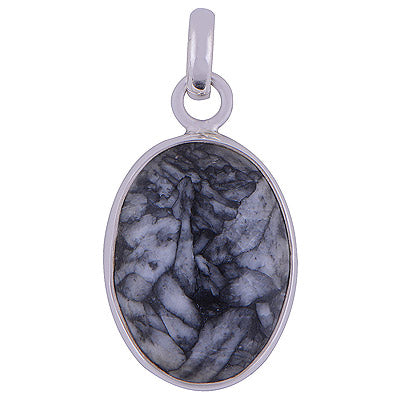 Pinolith 925 Sterling Silver Pendant - R101190-13