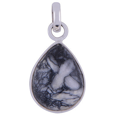 Pinolith 925 Sterling Silver Pendant - R101190-36