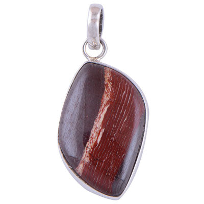 Banded Jasper 925 Sterling Silver Pendant - R101216-40