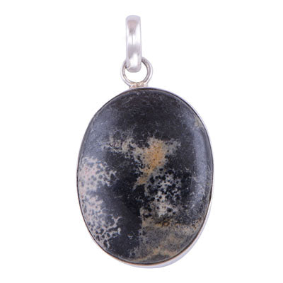 Leopard Jasper 925 Sterling Silver Pendant - R101217-41