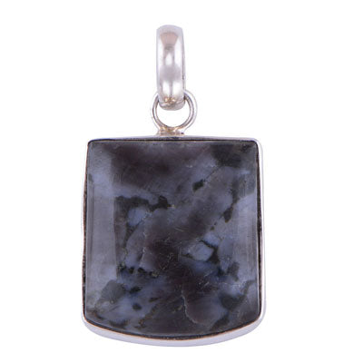 Picasso Jasper 925 Sterling Silver Pendant - R101217-56