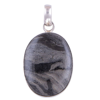 Blue Aventurine 925 Sterling Silver Pendant - R101217-73