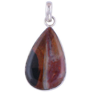 Imperial Jasper 925 Sterling Silver Pendant - R101217-96