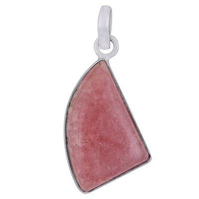 Stunning Plain Rhodochrosite Fancy Shape 925 Sterling Solid Silver Pendant - R101284-103