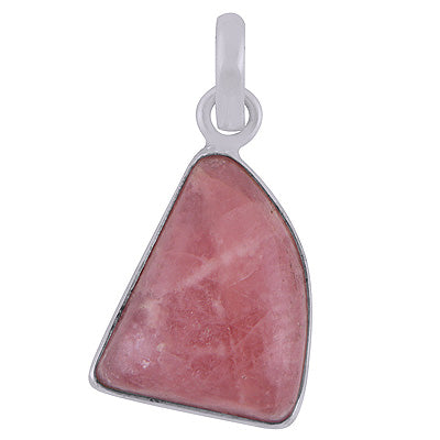 Stunning Plain Rhodochrosite Fancy Shape 925 Sterling Solid Silver Pendant - R101284-106