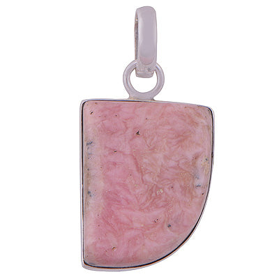 Rhodochrosite 925 Sterling Silver Pendant - R101284-32