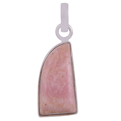 Alluring Gemstone Rhodochrosite Fancy Shape 925 Sterling Solid Silver Pendant - R101284-85