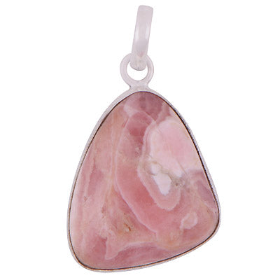 Stunning Plain Rhodochrosite Fancy Shape 925 Sterling Solid Silver Pendant - R101284-99