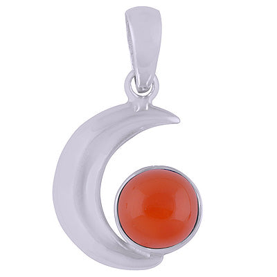 Carnelian 925 Sterling Silver Pendant - R101420-26