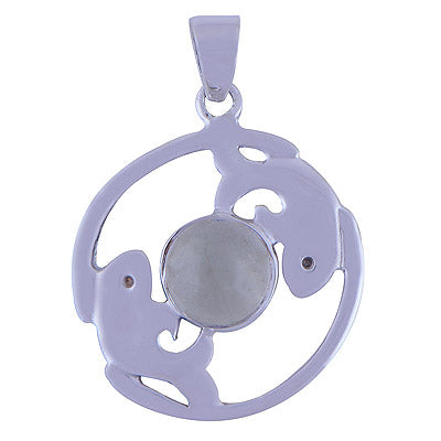 Prehnite 925 Sterling Silver Pendant - R101422-17
