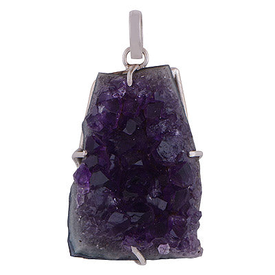 Amethyst 925 Sterling Silver Pendant - R101429-22