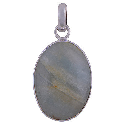 Blue Aragonite 925 Sterling Silver Pendant - R101469-54