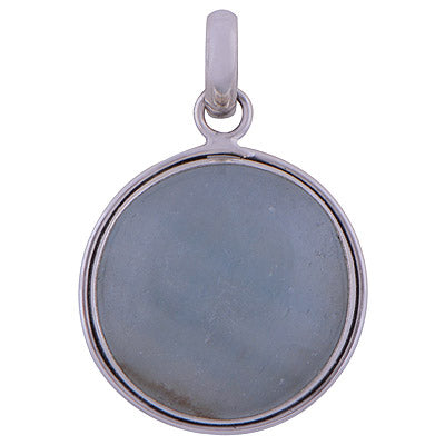 Blue Aragonite 925 Sterling Silver Pendant - R101555-40