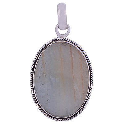 Blue Aragonite 925 Sterling Silver Pendant - R101556-39