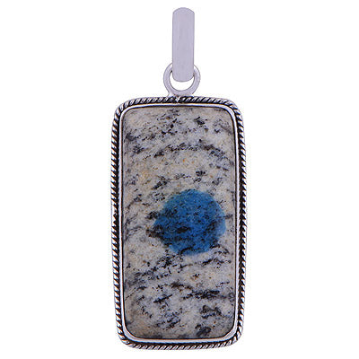 K2 Jasper 925 Sterling Silver Pendant - R101556-67