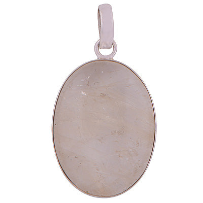 Golden Rutile 925 Sterling Silver Pendant - R101572-115