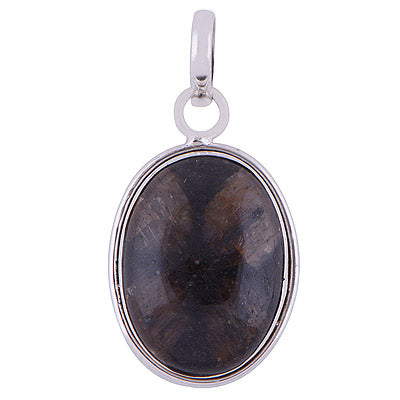 Chiastolite 925 Sterling Silver Pendant - R101573-42