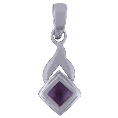 Amethyst 925 Sterling Silver Pendant - R101643-1